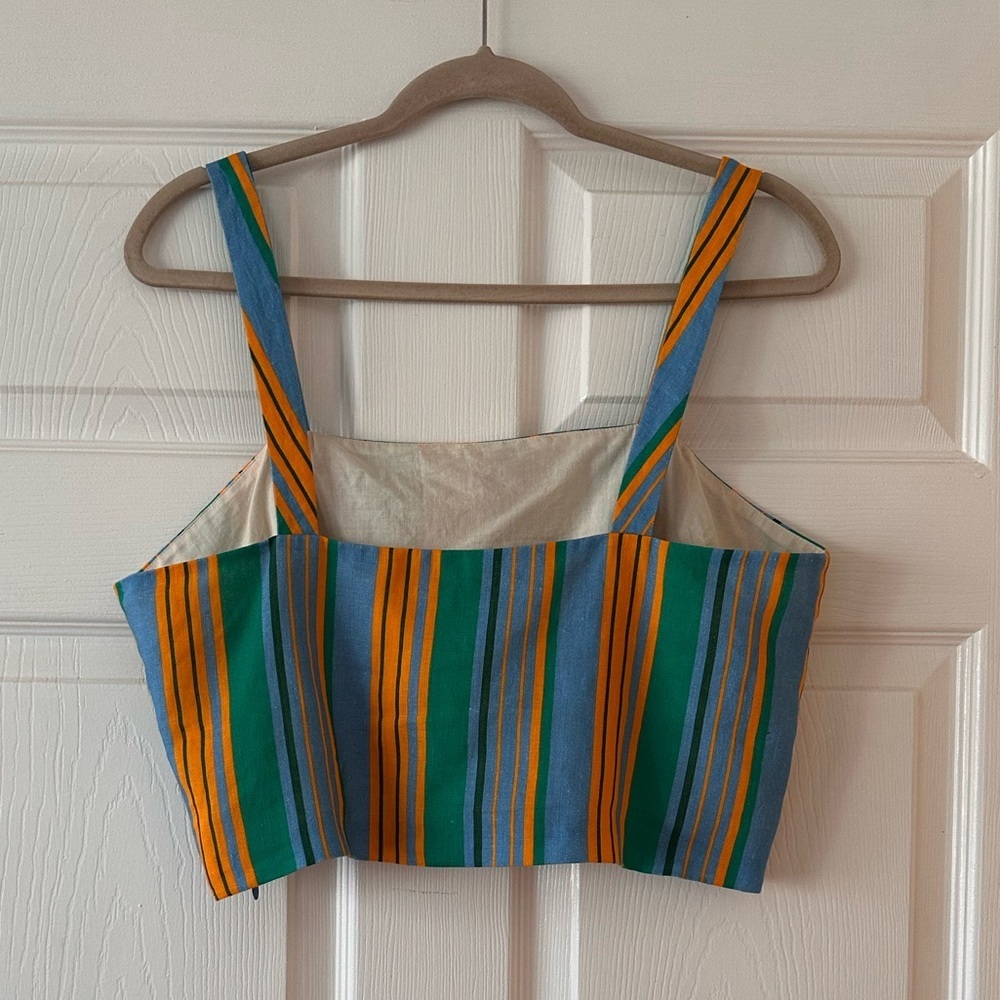 STAUD Rigina Linen Top - Picture 5 of 9